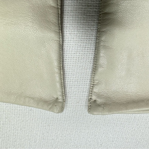 Vintage Silk-Lined Italian Kidskin Leather Elbow Gloves - Picture 16 of 16